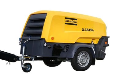 Towable Twin Tool Diesel Compressor